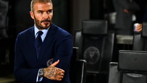 David Beckham, exjugador de fútbol.