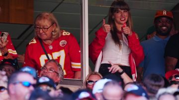 Taylor Swift disfruta de uno de los partidos de Travis Kelce junto a Kansas City Chiefs,