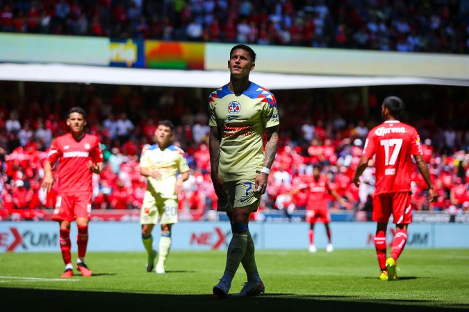 El jugador uruguayo se perderá lo que resta del torneo Apertura 2023 de la Liga MX por la lesión en su rodilla.