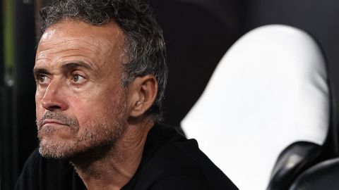 Luis Enrique, entrenador del PSG.