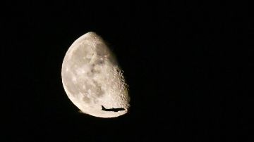 Imagen de la Luna desde Moscú.
