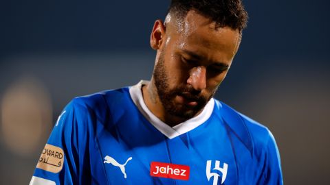 Neymar, jugador del Al Hilal.
