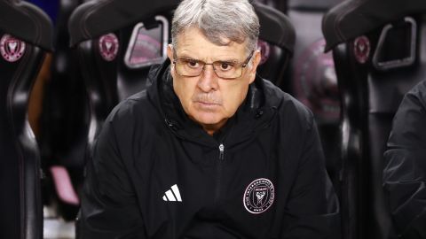 Tata Martino durante un encuentro ante el New York City FC.