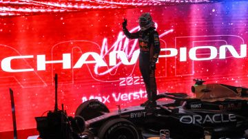 Max Verstappen festejó en Qatar el tricampeonato de la F1: "Ojalá podamos mantener esta racha"
