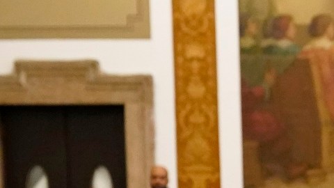 El expresidente Trump acudió a la Corte Suprema de Nueva York.