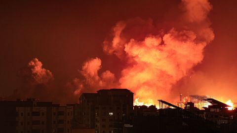 Imágenes del ataque en Israel.