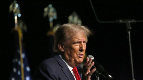 Donald Trump Delivers Remarks In West Palm Beach, FL