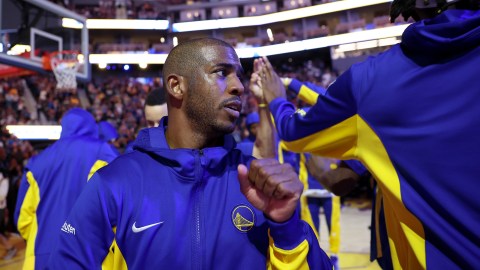Chris Paul, jugador de los Warriors.