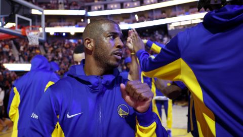 Chris Paul, jugador de los Warriors.