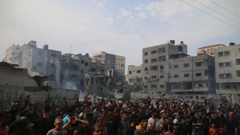 Gaza Comes Under Sustained Bombardment By Israel After Hamas Attacks