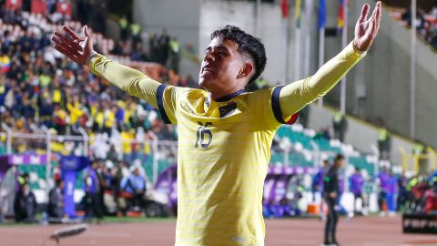 Con 16 años: Kendry Páez el jugador más joven en marcar un gol en las Eliminatorias Sudamericanas