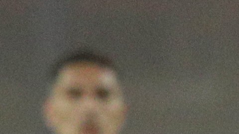 Lionel Messi en el partido ante Perú.