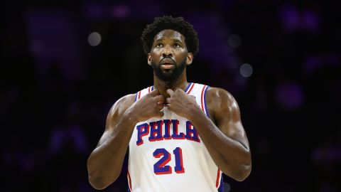 Joel Embiid, jugador de los 76ers.