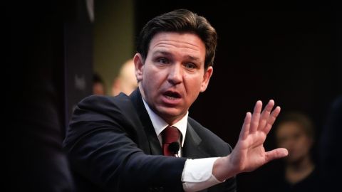 Presidential Candidate Ron DeSantis Speaks At The Heritage Foundation In Washington, D.C.