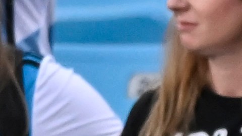 Los más pequeños asistían al estadio con la idea de ver en vivo a su ídolo Lionel Messi.