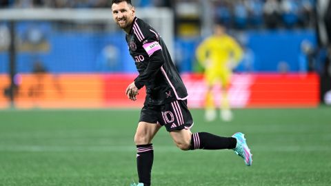 Lionel Messi durante un encuentro ante Charlotte FC.