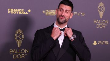 Djokovic dejó plantado a Ibai por abrazar a Messi en la gala del Balón de Oro