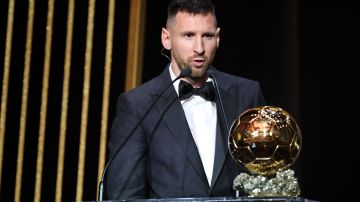 Lionel Messi, ganador del Balón de Oro.