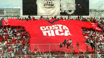 La selección de Costa Rica acostumbraba a celebrar sus partidos de local en el Ricardo Saprissa en los años 90.