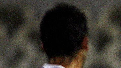 Rolan de la Cruz (d)  cuando jugaba en el Deportivo Pasto.