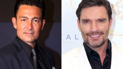 En la imagen aparecen los actores Fernando Colunga y Julián Gil.
