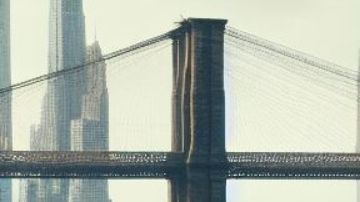 Ilustración de Manhattan en la época medieval generada con IA. Ilustración Bing DALL-E 3