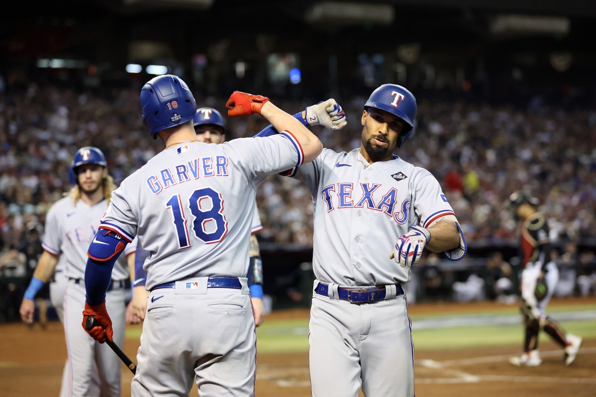 Texas Rangers Venezuela Texas Rangers logran histórico triunfo ante Diamondbacks y quedan a uno ...