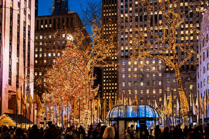 El árbol del Rockefeller Center se encenderá el 29 de noviembre.