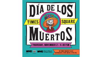 La celebración tendrá lugar en Times Square Plaza a partir de las 4 pm.