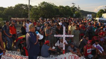 Otros 1.000 migrantes se unen a la caravana que avanza desde la frontera sur de México