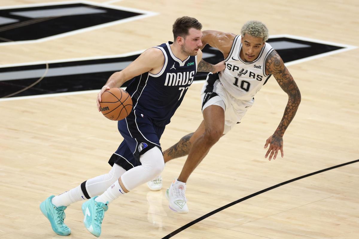 El triple "de oro" de Luka Doncic a 23 segundos del final del partido ...
