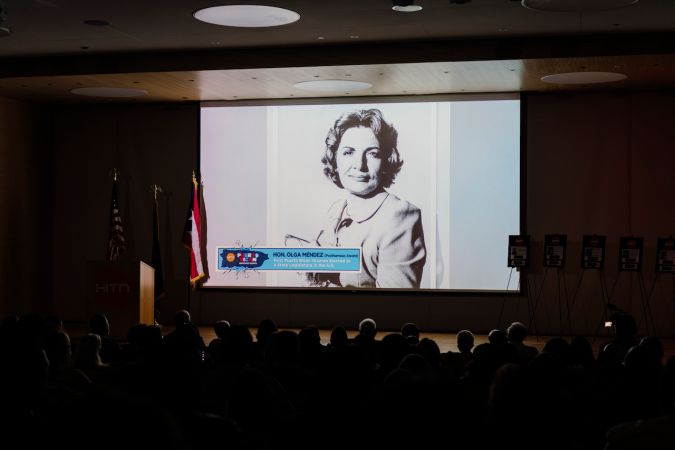 Olga Méndez hizo historia al ser la primera mujer puertorriqueña electa a una legislatura estatal en los Estados Unidos. Foto: cortesía / HITN