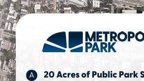 Maqueta del Metropolitan Park en Queens, NYC.