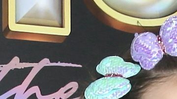 Michell Galván e hija en el estreno previo de "Trolls Band Together", que llega a la cartelera nacional este 17 de noviembre/Miami, 12 de noviembre 2023.