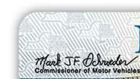 Licencia de manejar en el estado Nueva York.