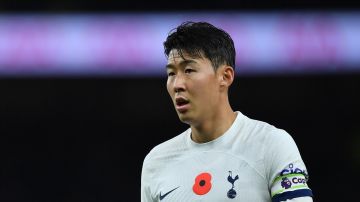 El coreano Heung-Min Son en un partido entre el Tottenham Hotspur y Chelsea.
