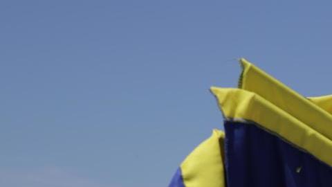 Aficionados de Boca Juniors se reunieron en la playa de Copacabana en Río de Janeiro.