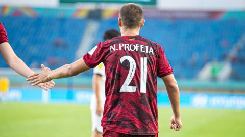 Nicolás Profeta, autor del empate entre Venezuela  y México sub-17.