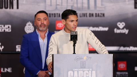 Ryan García mantiene su guerra dialéctica contra Hopkins y De la Hoya por 'respaldar' a Oscar Duarte