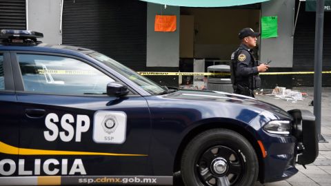 Asesinato en una hamburguesería de la Ciudad de México.