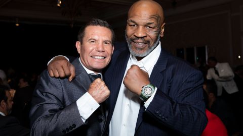 Julio César Chávez y Mike Tyson.