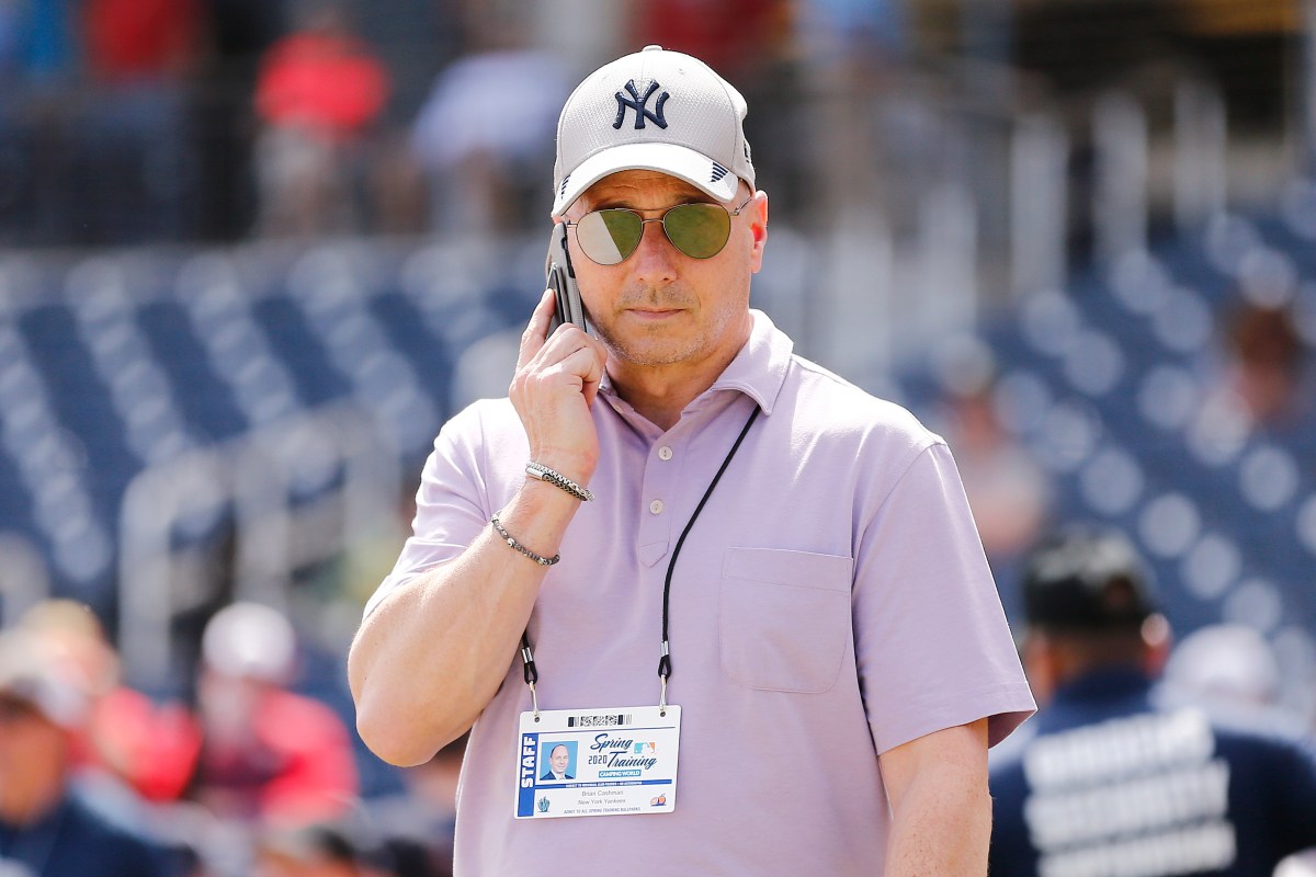 Brian Cashman, gerente general de los Yankees.