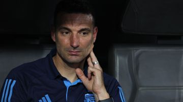 Lionel Scaloni, entrenador de la slección argentina.