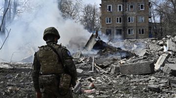 Destrucción en la ciudad ucraniana de Avdiivka.