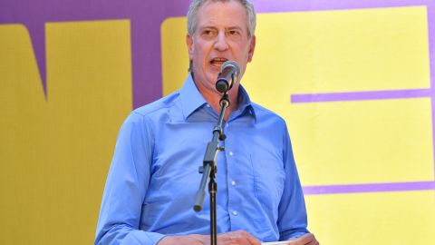 Bill de Blasio, exalcalde de Nueva York.
