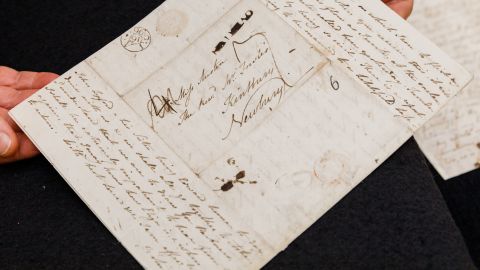 Manuscritos de Robert Burns mostrados en Londres.