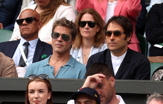 Brad Pitt en un evento antes de la oleadas de críticas por parte de Pax.