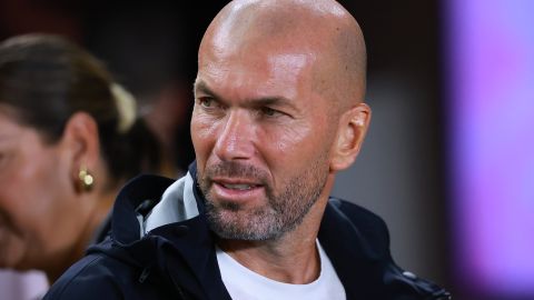 Zinedine Zidane, exjugador de fútbol.