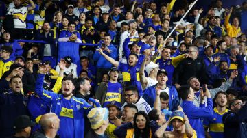Hinchas de Boca Juniors.