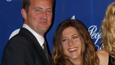 Matthew Perry y Jennifer Aniston.